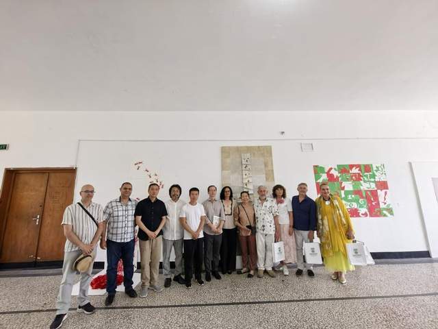 “近与远：中保长期艺术交流项目——‘新视野’列夫斯基市捐赠展”隆重开幕(图1)