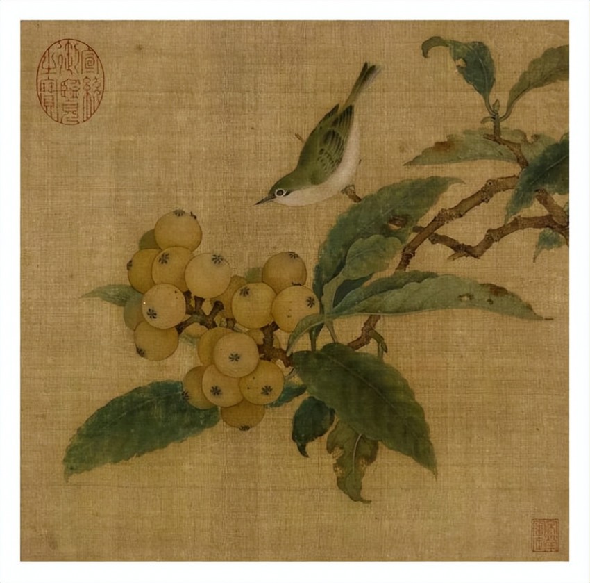 中国伝世 花鳥画 架上有风#chinesepainting #inkpainting #国画#中国画#花鸟画#水墨画