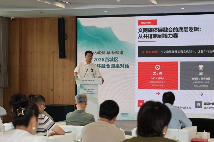 文化赋能聚合力 融合破圈启新篇&mdash;&mdash;2026西城区文商旅体融合圆桌对话成功举办(图3)