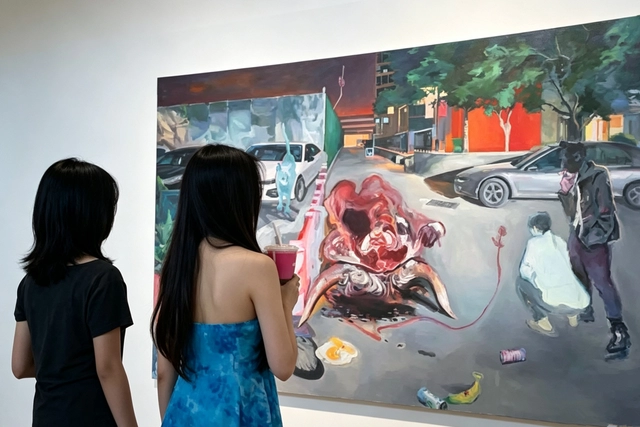 古堰画乡邀你“入·场”,看全国美院的青春答卷(图2) 古堰画乡邀你“入·场”,看全国美院的青春答卷(图2)