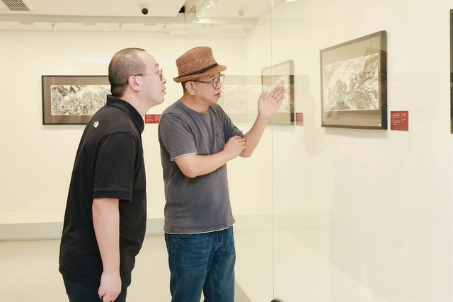&ldquo;信仰长歌&rdquo;纪念红军长征胜利90周年暨弘扬长征精神作品巡展首展在岭南画派纪念馆开幕(图8)